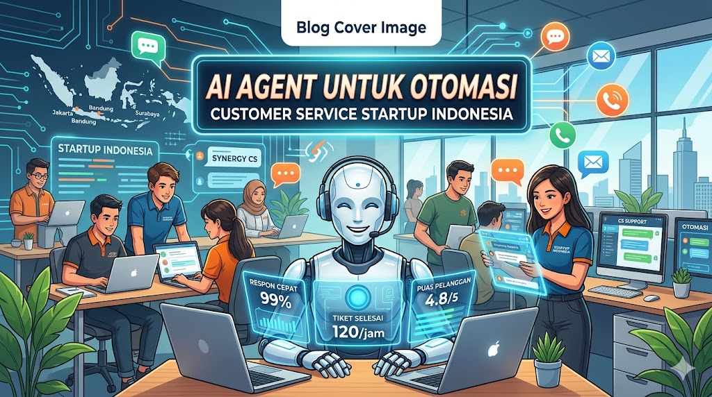 AI Agent untuk Otomasi Customer Service Startup Indonesia