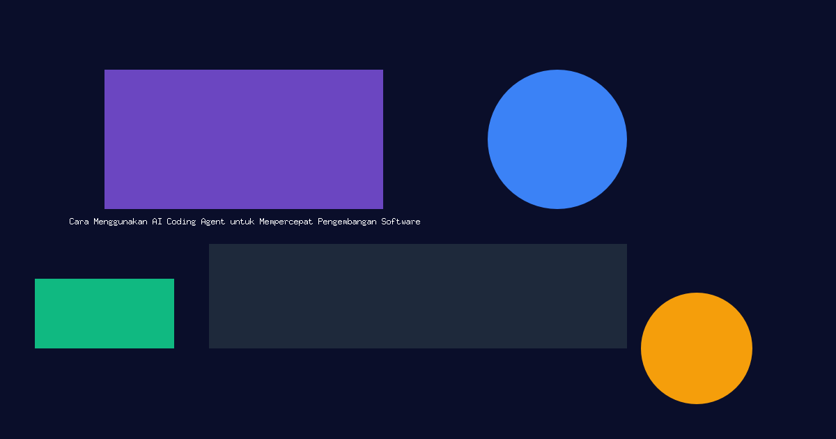 Cara Menggunakan AI Coding Agent untuk Mempercepat Pengembangan Software