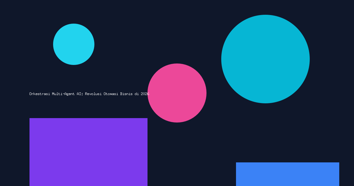 Orkestrasi Multi-Agent AI: Revolusi Otomasi Bisnis di 2026
